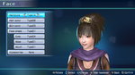 New screens of Dynasty Warriors Next - Edit Characters
