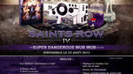 <a href=news_saints_row_iv_s_illustre-14106_fr.html>Saints Row IV s'illustre</a> - Super Dangerous Wub Wub Edition (FR & US)