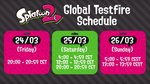 Videos of Splatoon 2's Global Testfire - Schedule