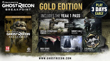 Ghost Recon Breakpoint videos - Gold - Collector - Nomad Editions