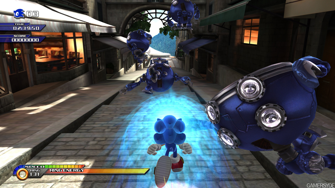 Sonic Unleashed - Xbox 360 / Ps3 Gameplay (2008) 