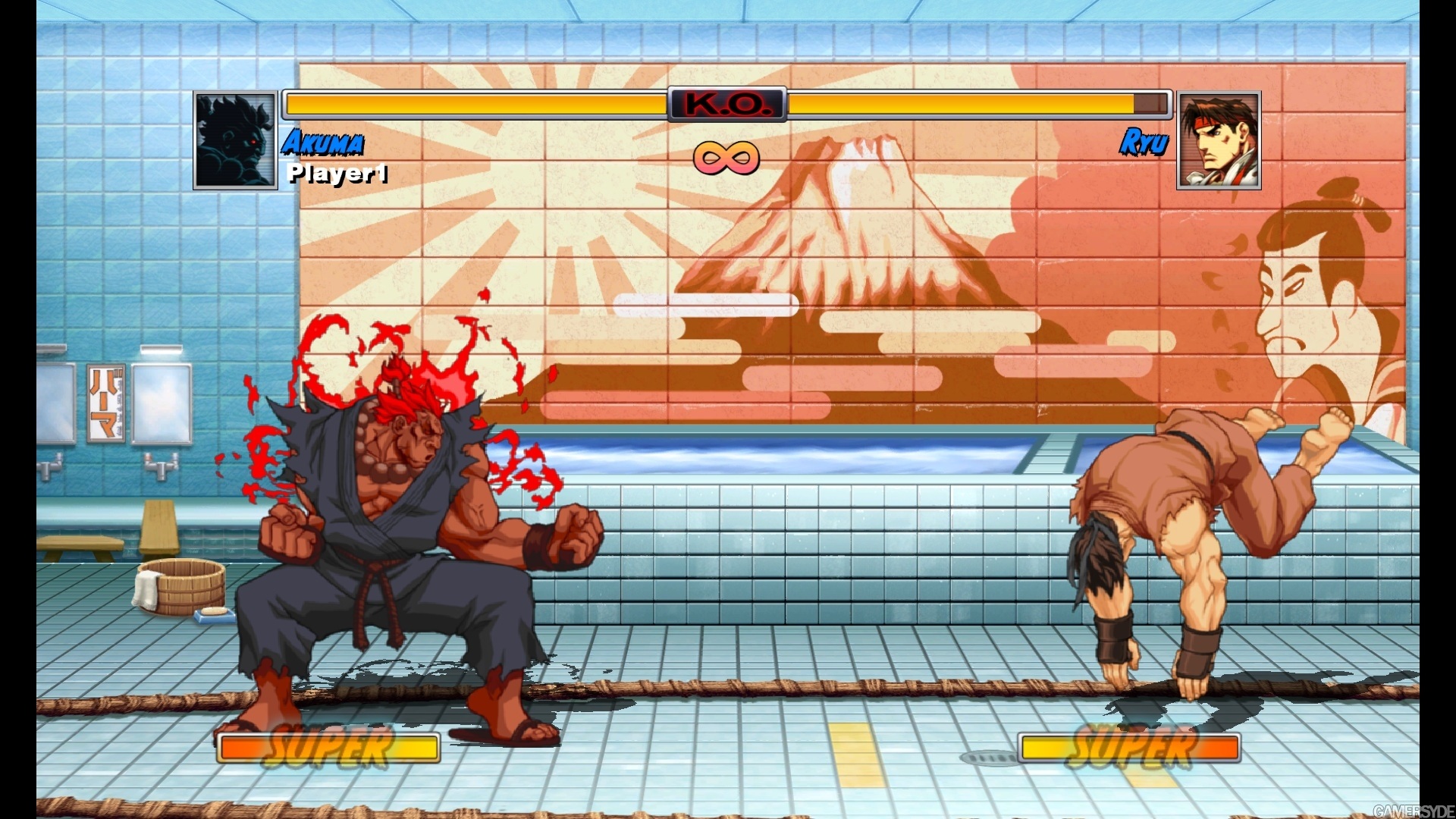 Akuma artwork #6, Super Street Fighter 2 Turbo HD Remix