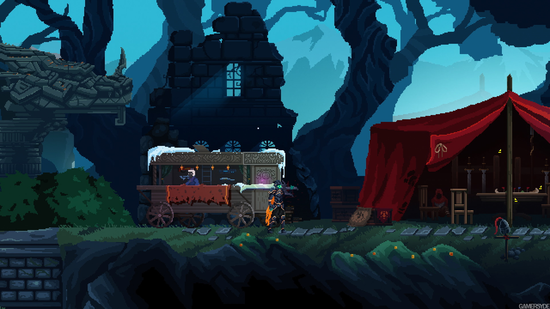 Indie Retro News: Death's Gambit - A beautiful pixelated action RPG from  White Rabbit