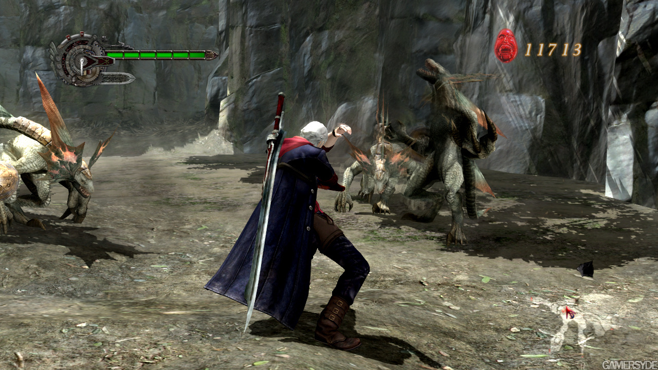 Devil May Cry 4 pulverizes in images - Gamersyde