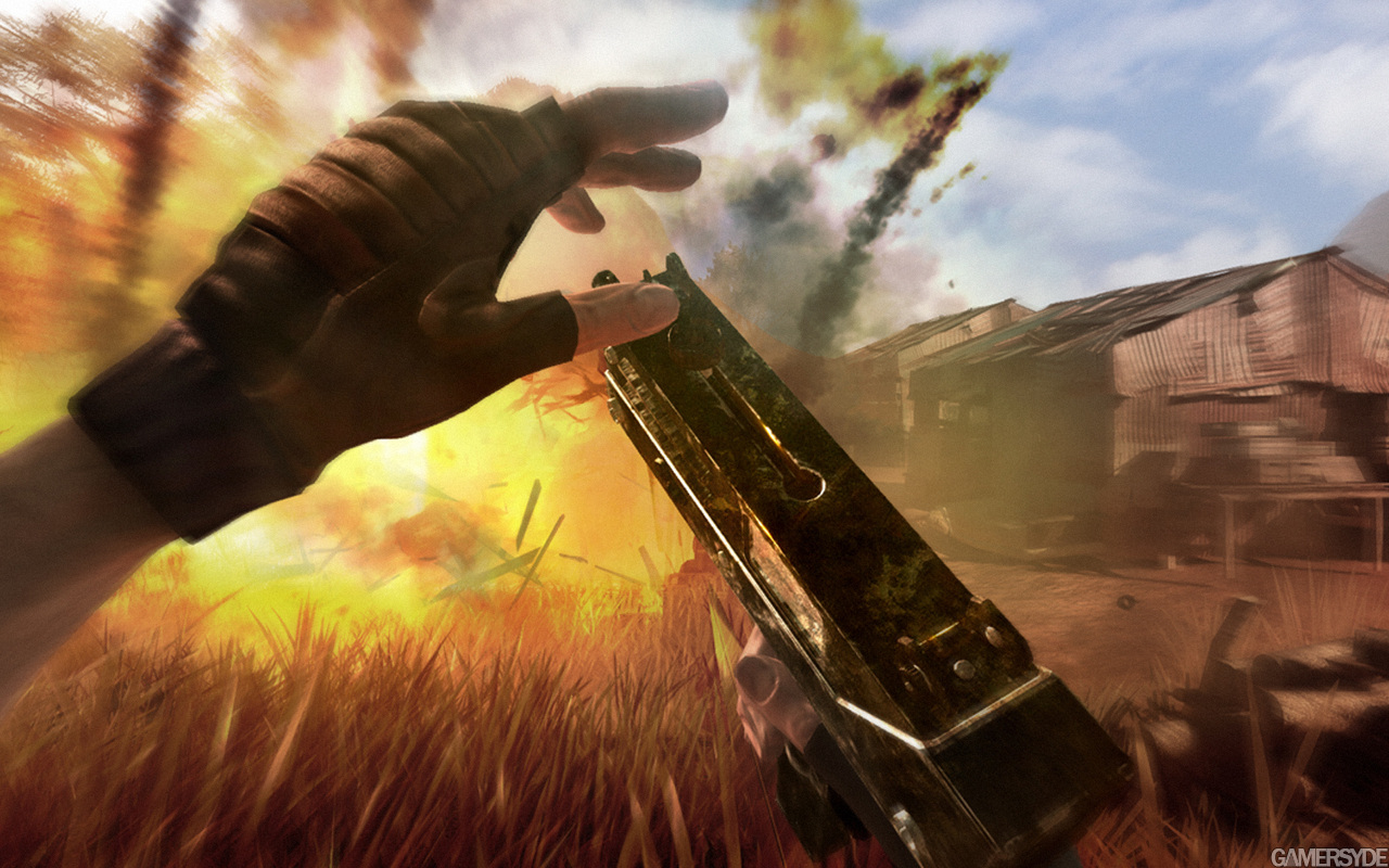 Far Cry 2, Graphics, Gameplay, Explosion, HD wallpaper