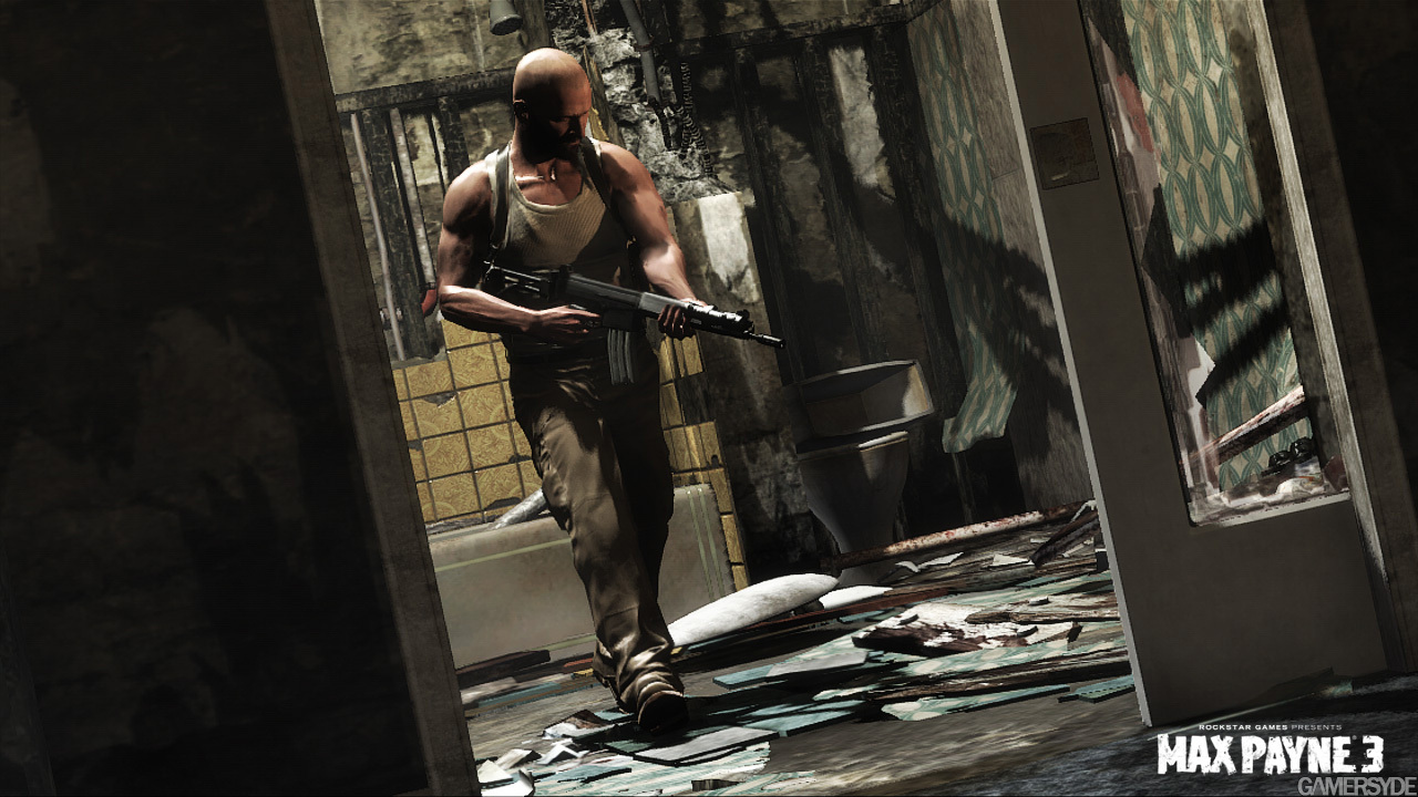 New Screen Shots for Max Payne 3 Show His Thoughtful Side