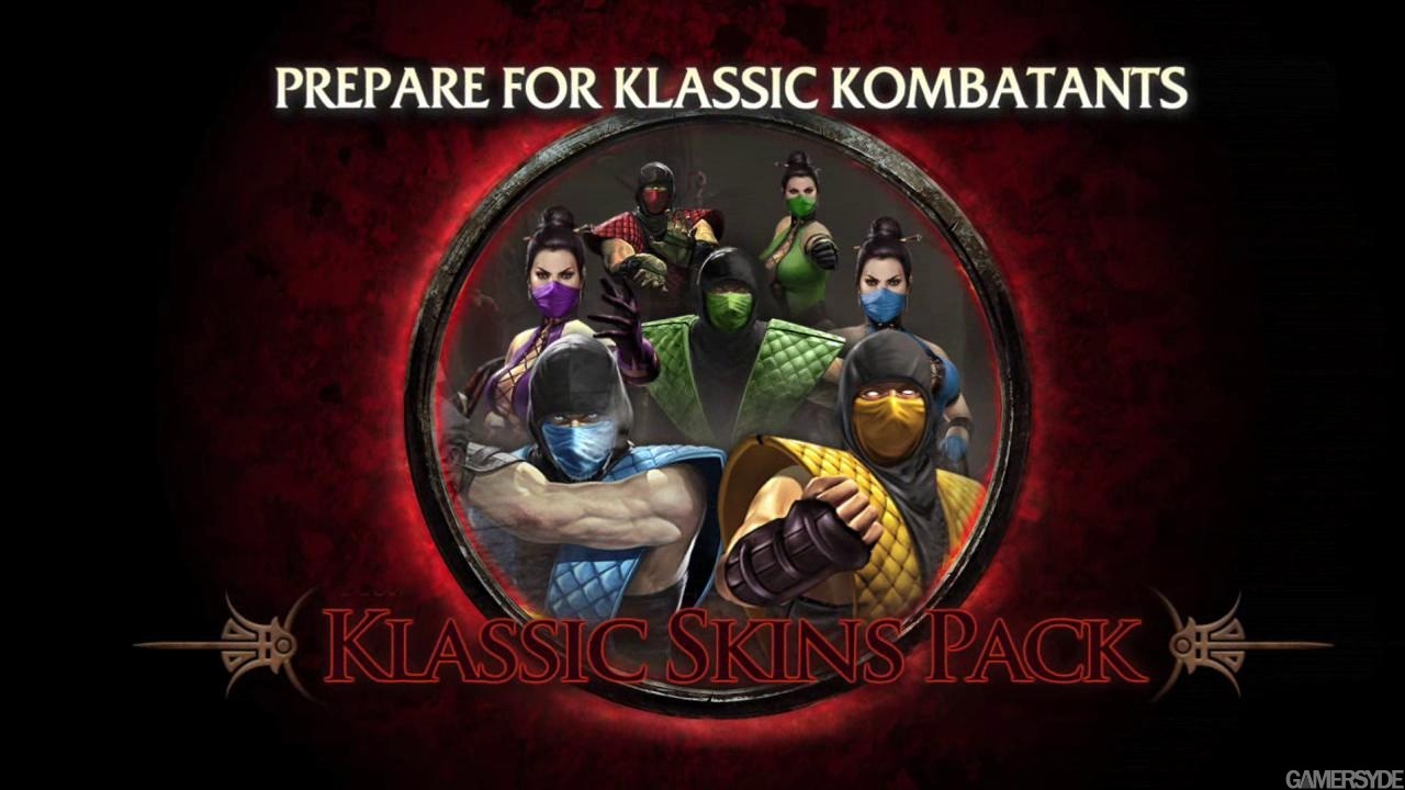 MK1/MK2/MK3 Costumes Pack (with bonus) Mortal Kombat Secrets