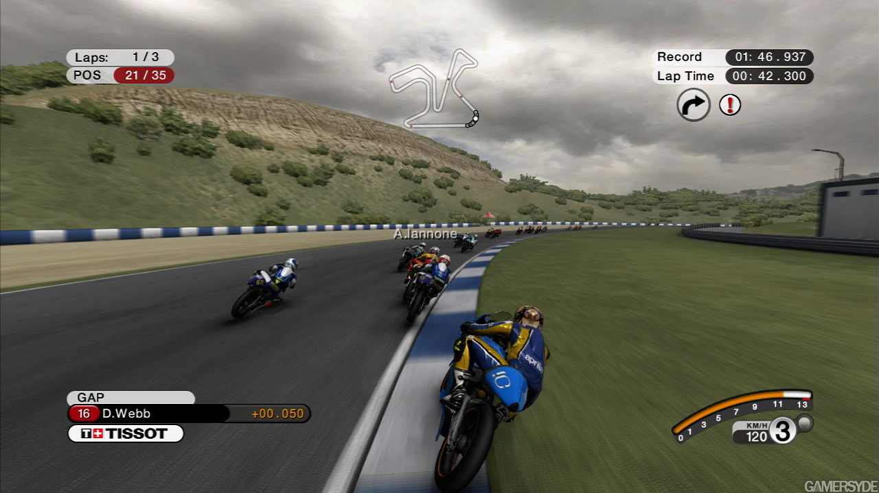 MotoGP 08 - Jerez gameplay - High quality stream and download - Gamersyde