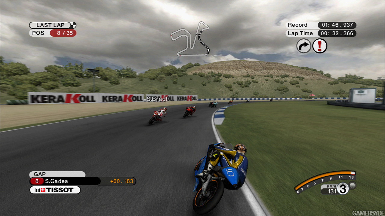 MotoGP 08 - Jerez gameplay - High quality stream and download - Gamersyde