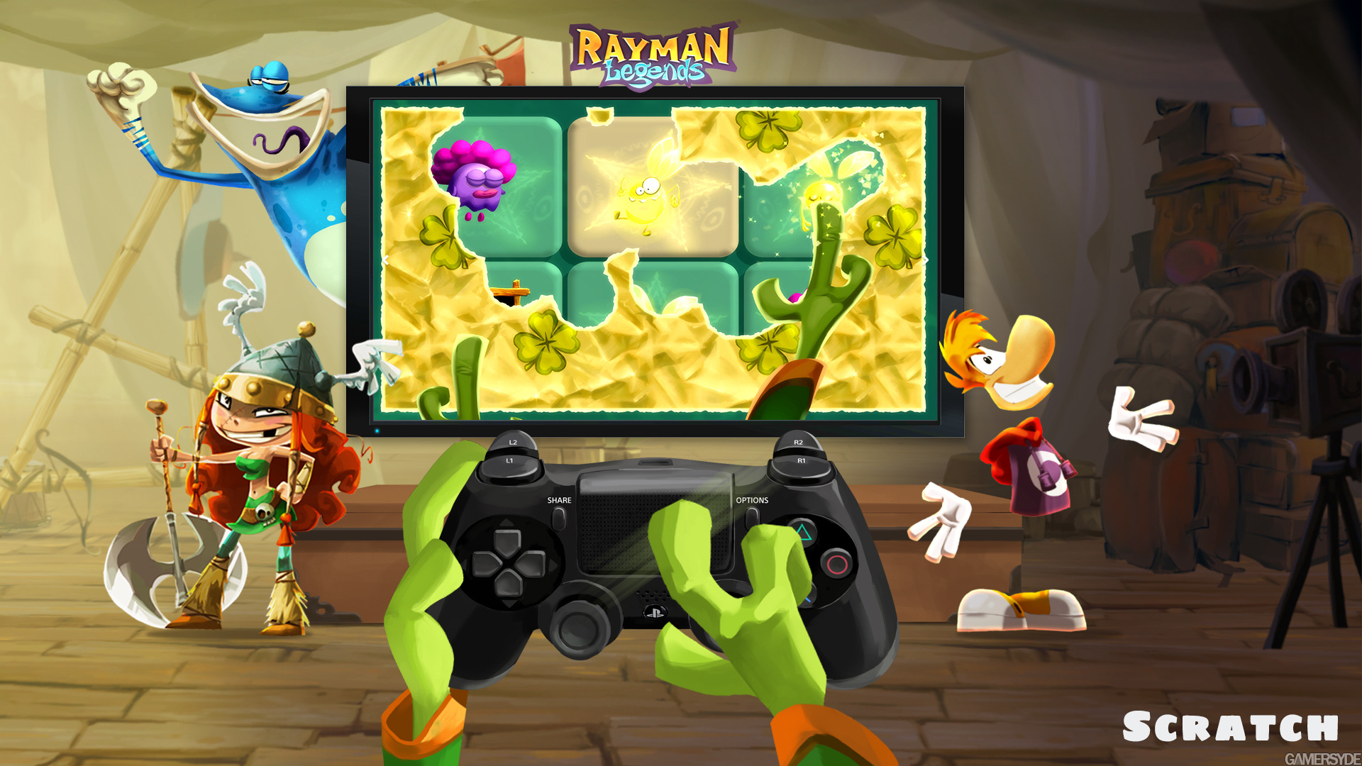 Rayman Legends - PS4 gameplay #2 - High quality stream and download -  Gamersyde