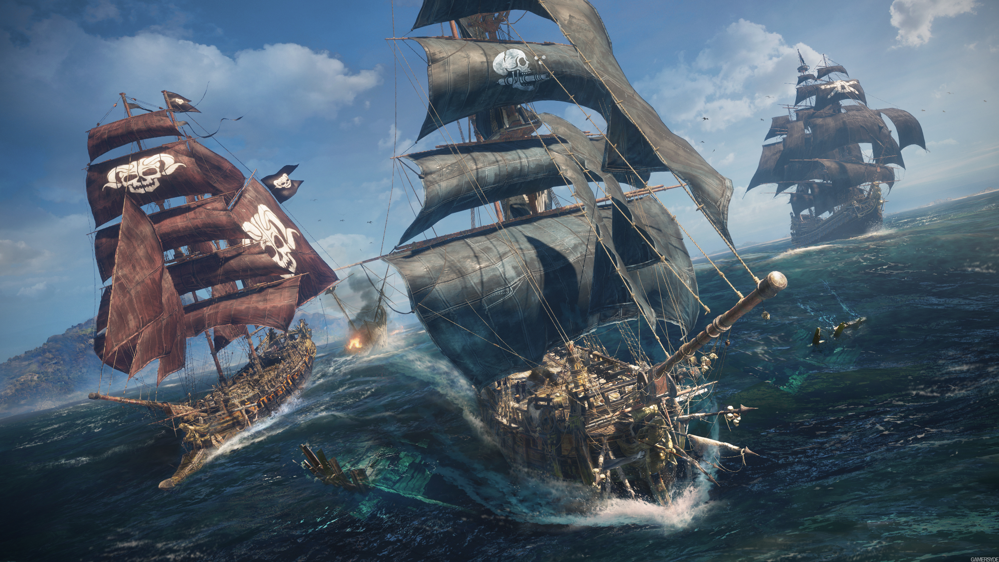 ArtStation - Skull and Bones E3 Trailer - Lookdev