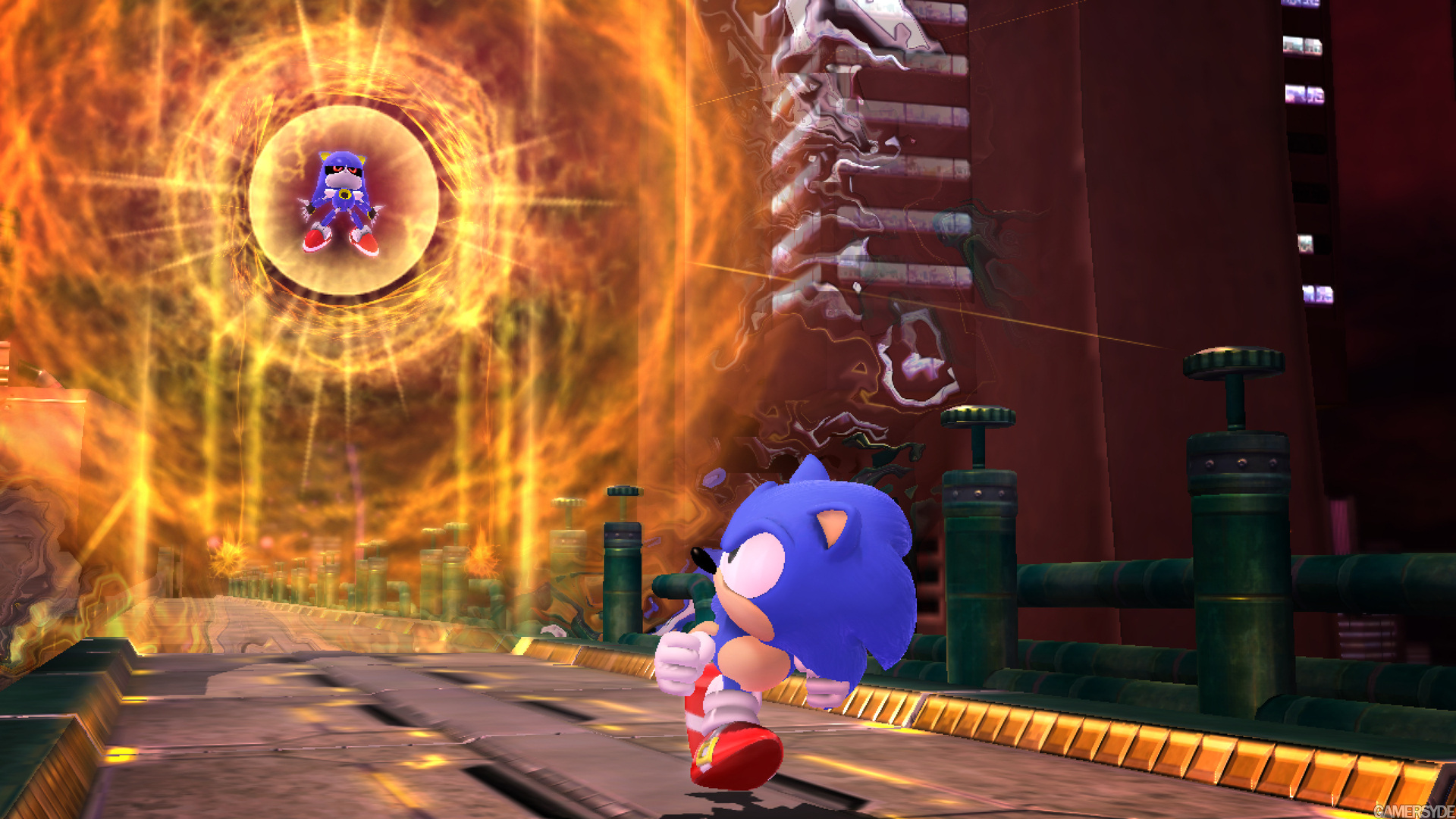 sonic generations chemical plant