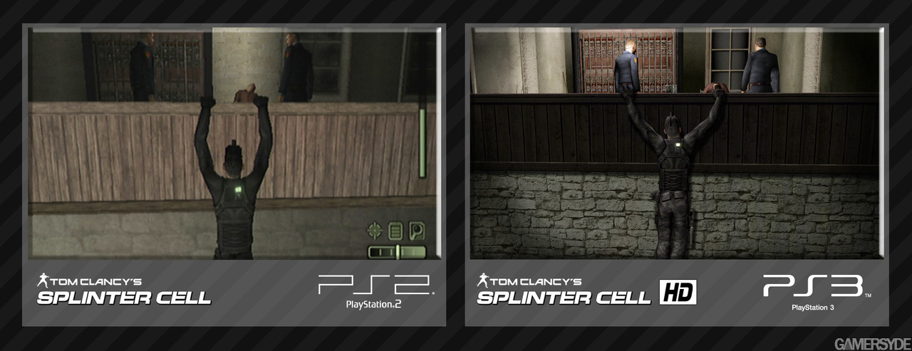 Splinter Cell PS2 vs Xbox - Side by Side Comparison 