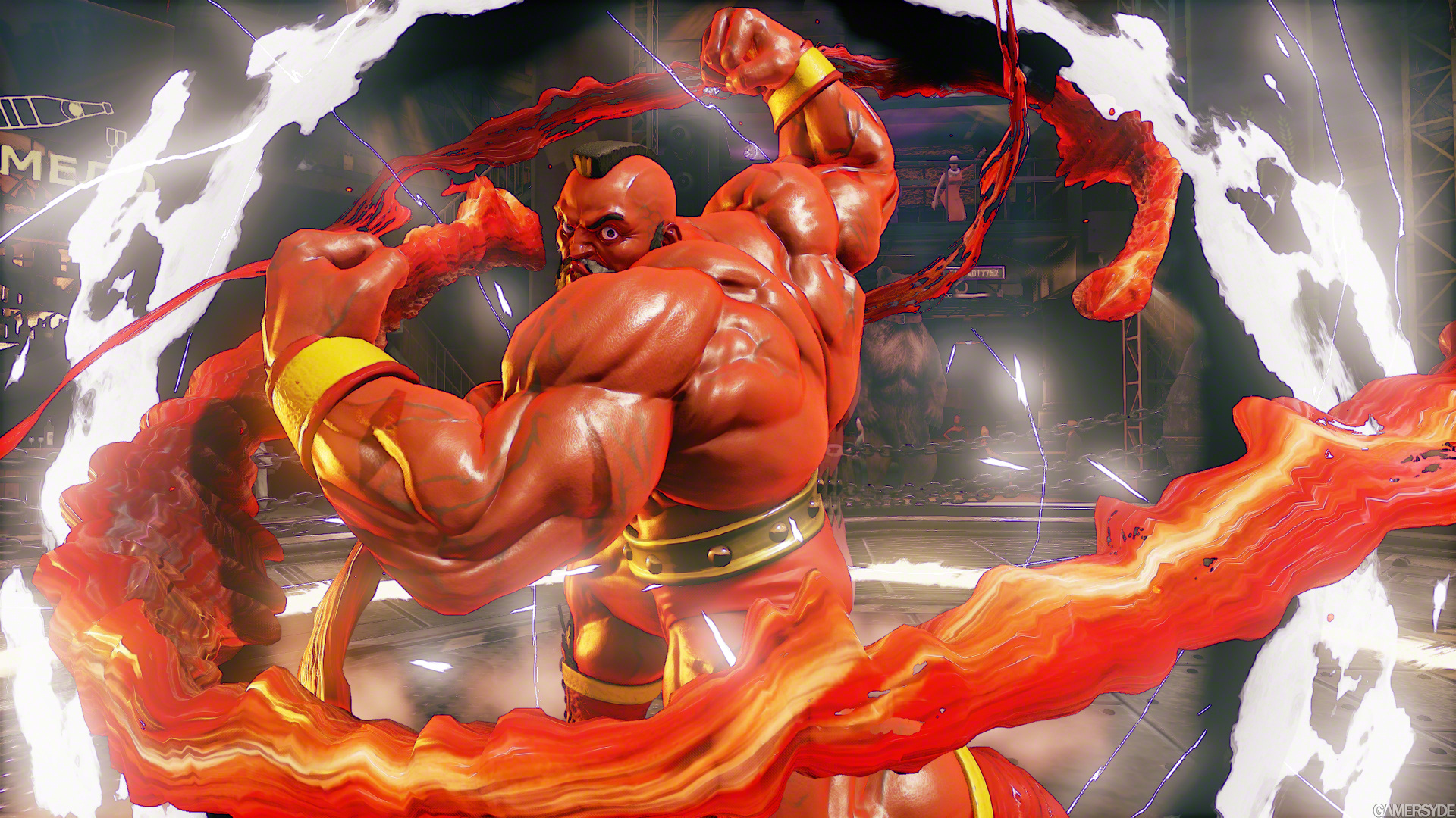 Street Fighter V Zangief Trailer Gamersyde 