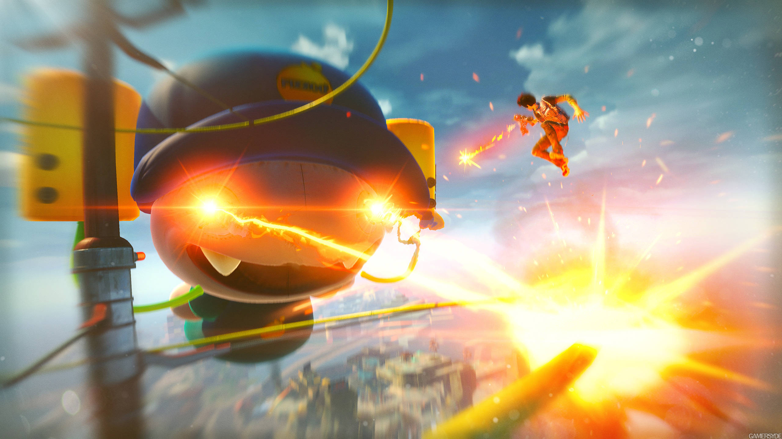 TGS: Sunset Overdrive gameplay - Gamersyde