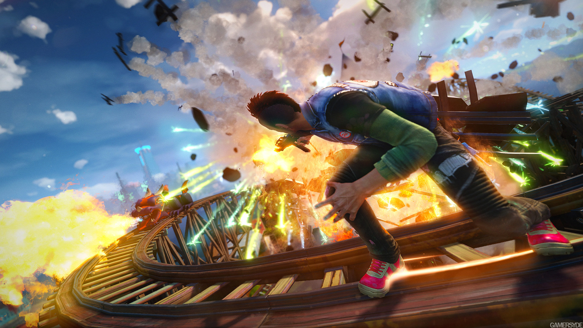 E3: Sunset Overdrive gameplay - Gamersyde