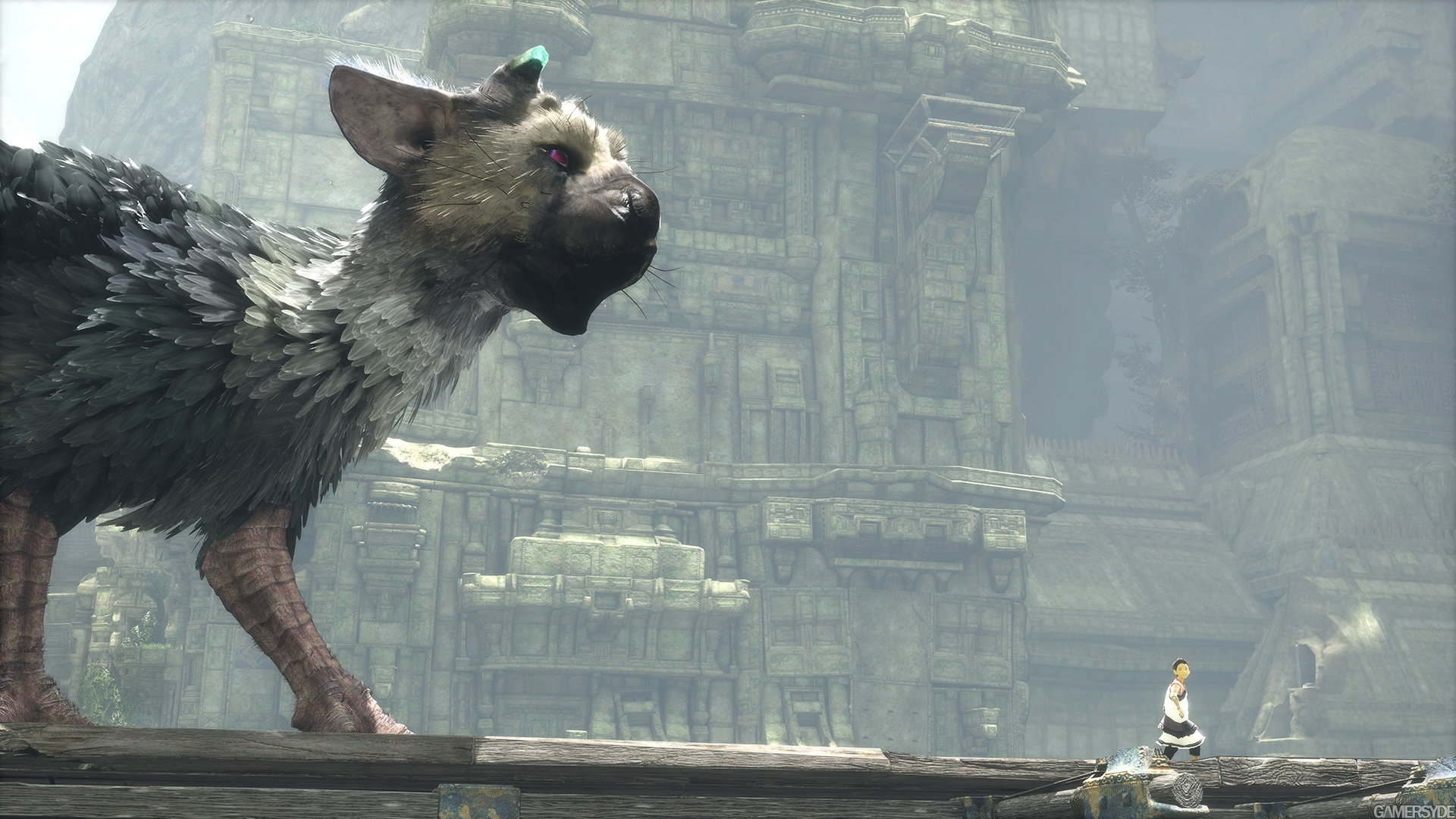 the last guardian gameplay trailer