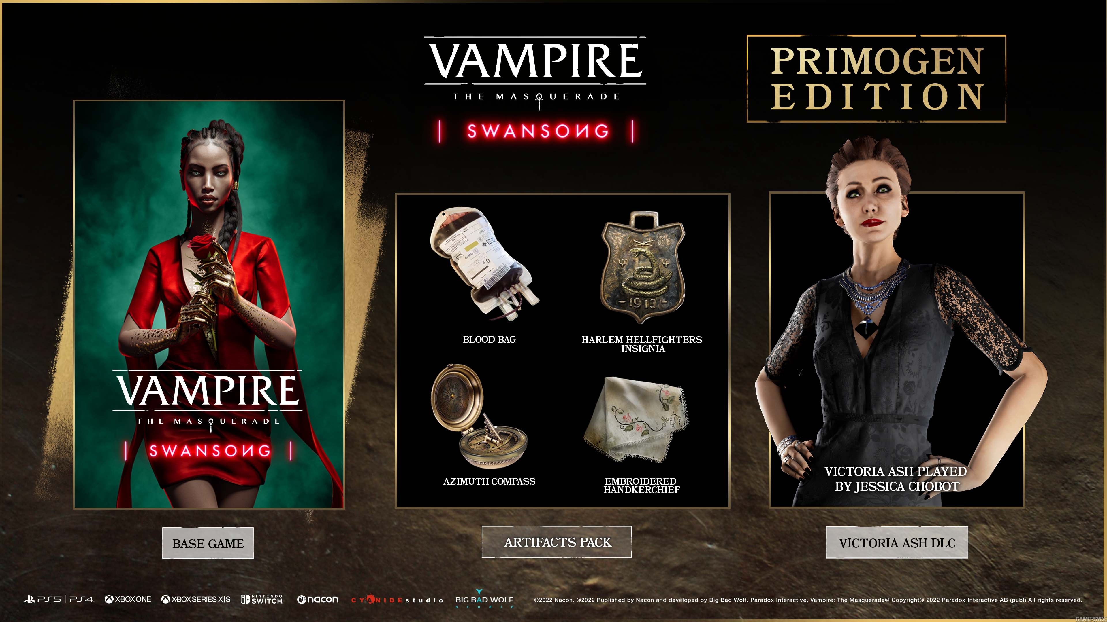 Pre-Orders For VAMPIRE: THE MASQUERADE - SWANSONG Are Now Open