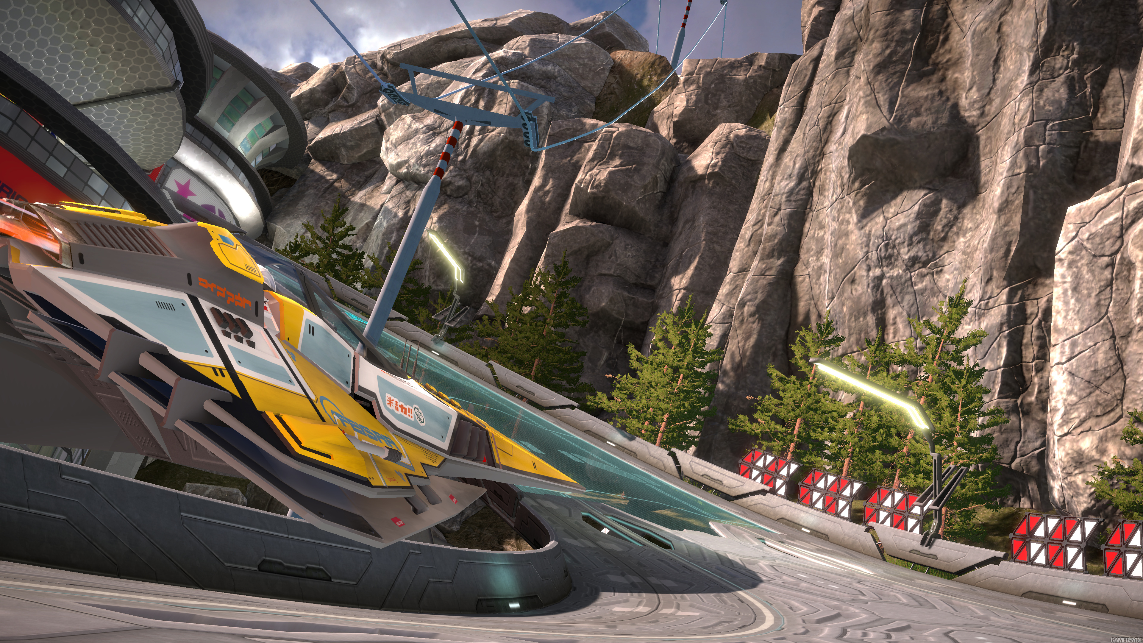 WipEout Omega in 4K on GSY - Gamersyde