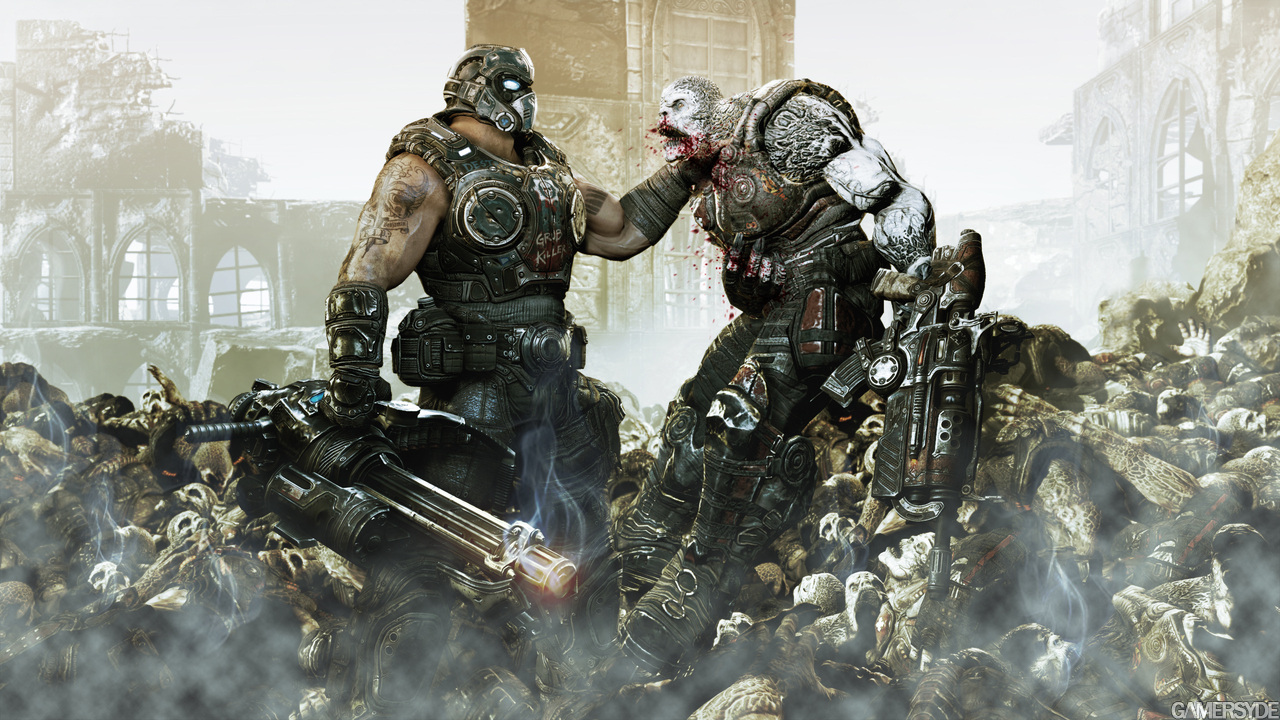 Gears of War 3: Carmine shows up - Gamersyde