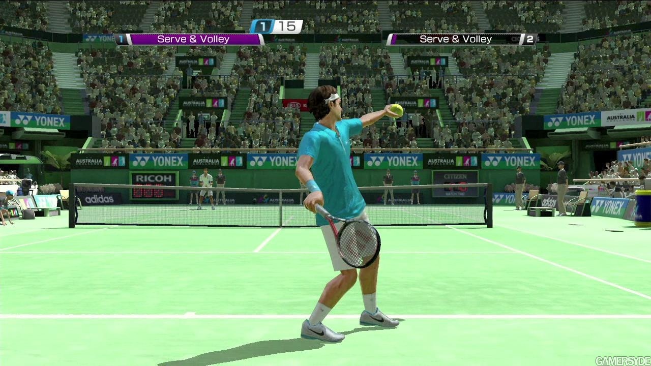 Virtua Tennis 4 - Gameplay - High quality stream and download