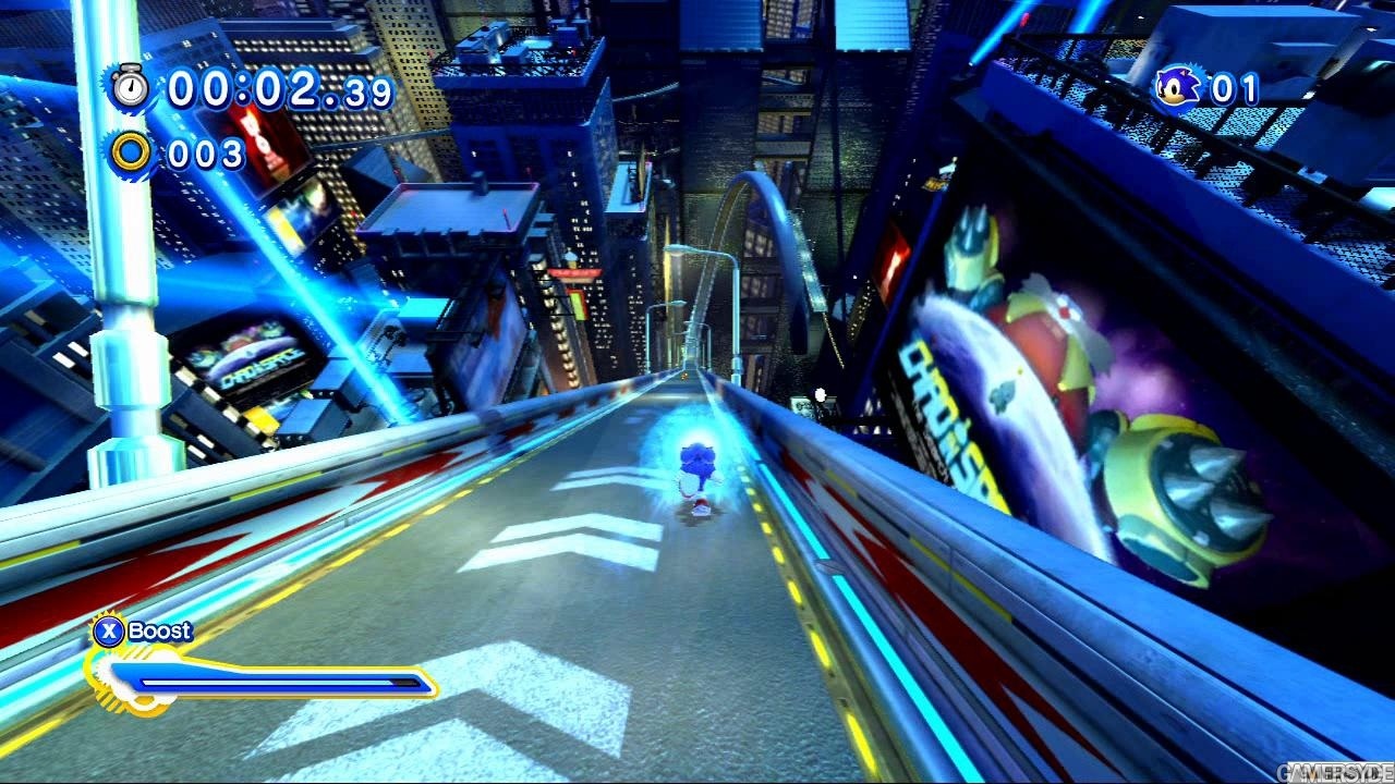 sonic generations speed highway