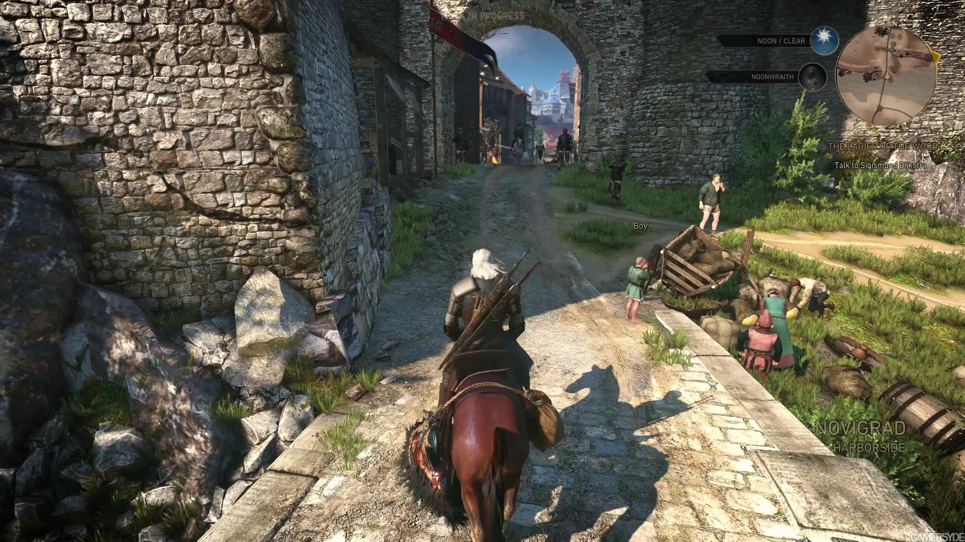 The Witcher 3: Wild Hunt - 35 gameplay - quality stream and download - Gamersyde