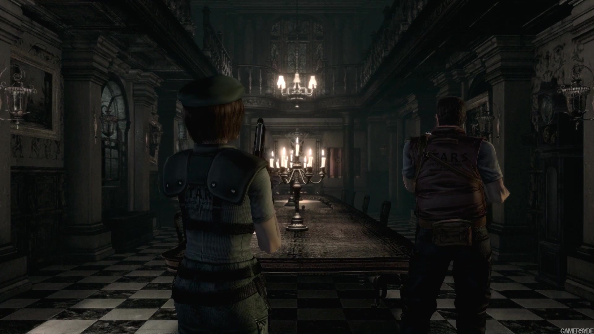 Resident evil сохранения. Особняк Спенсера Resident Evil. Особняк Спенсера Resident Evil 1996. Resident Evil / Biohazard HD Remaster.