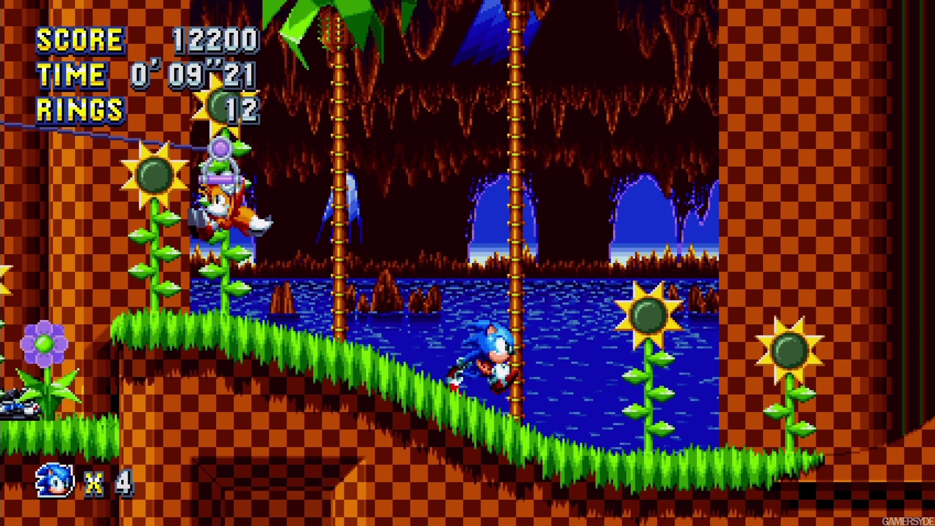 Sonic Mania Green Hill Zone Act 2 Revealed - VGU