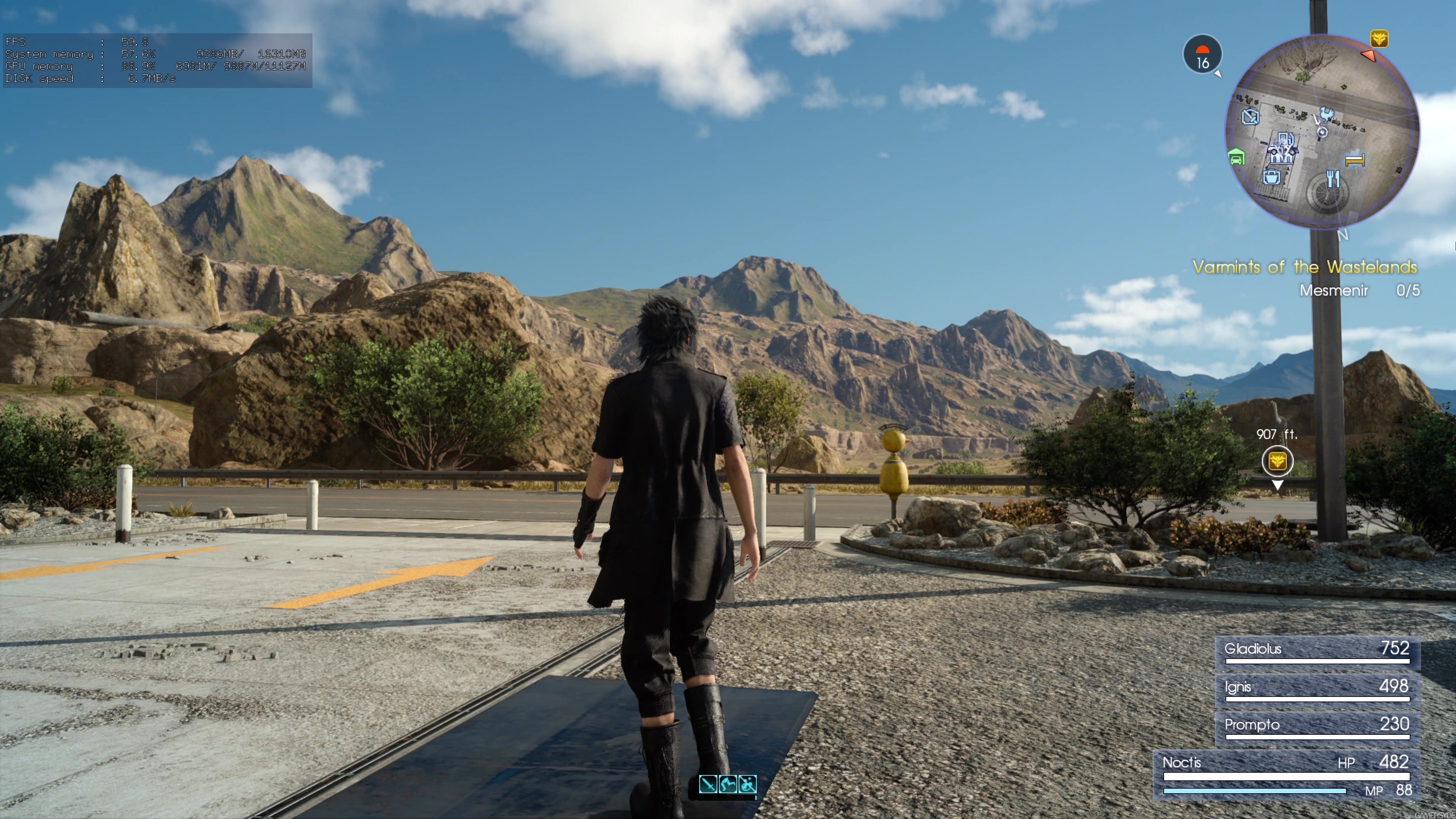 Final Fantasy XV Gameplay 6 (PC) High quality stream and download