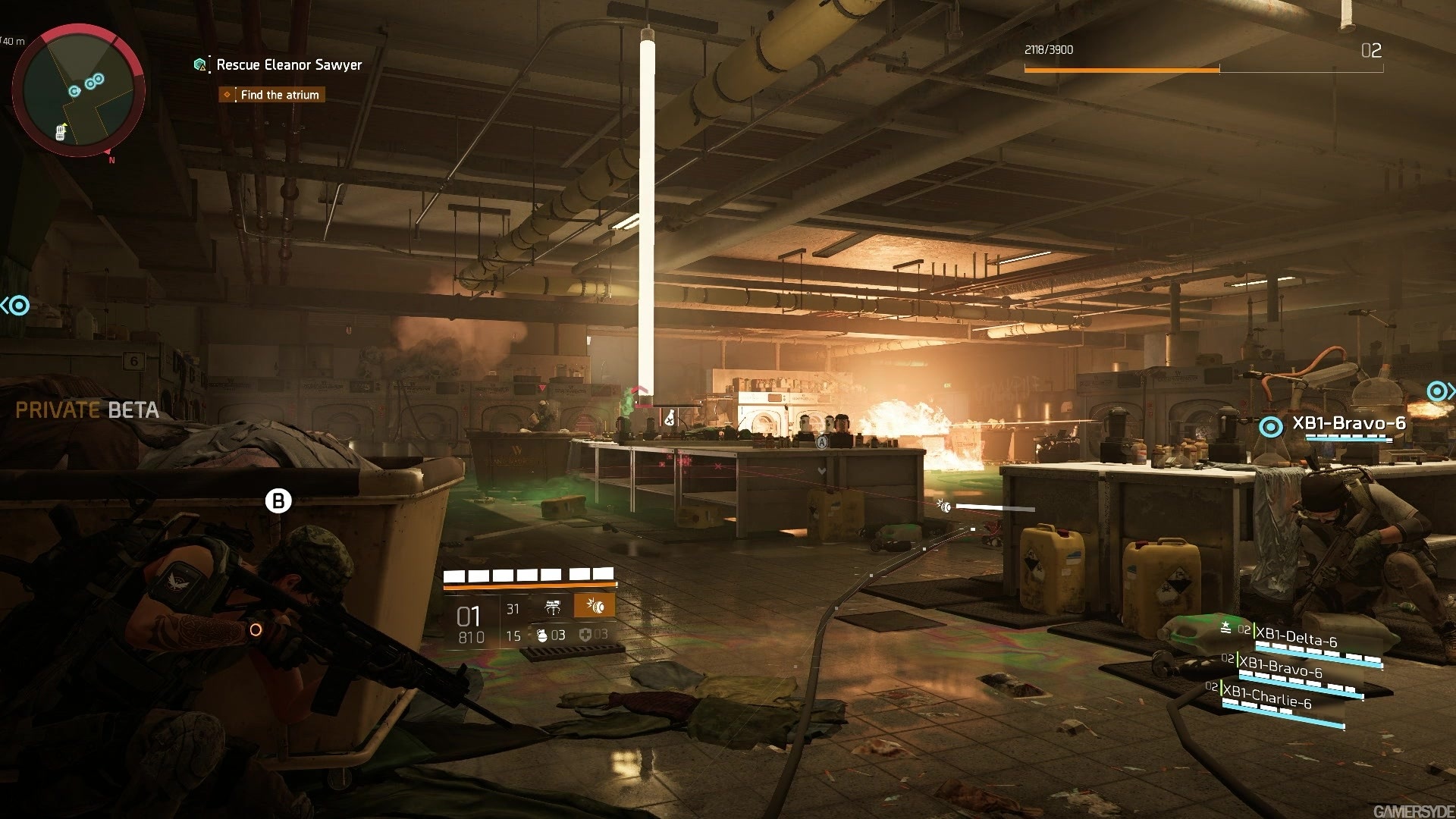 tom clancy's the division 2 xbox one gameplay