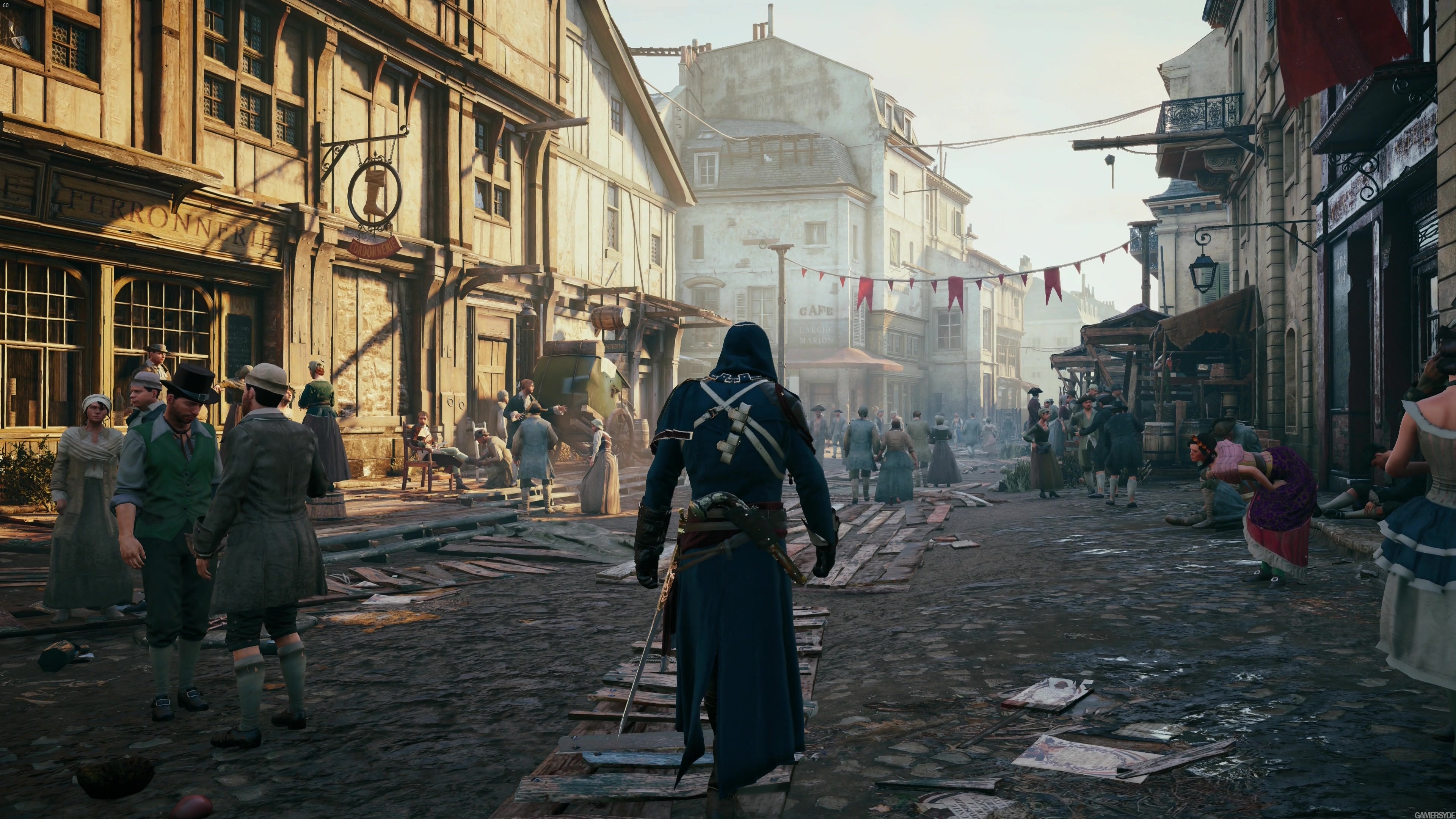 Assassin's Creed Unity 4K/60fps gameplay (PC) High quality stream