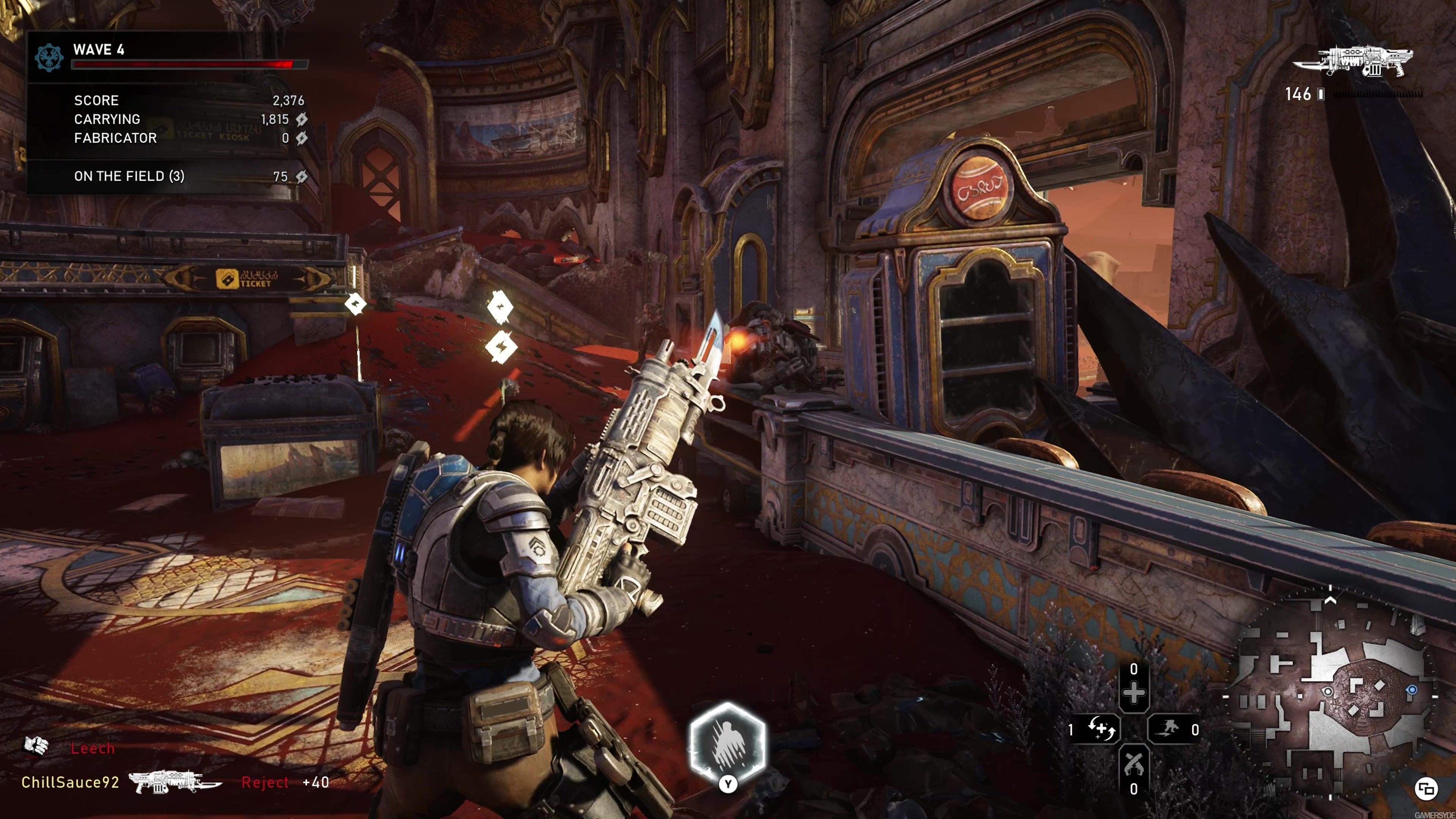 Watch some Gears 5 Horde gameplay