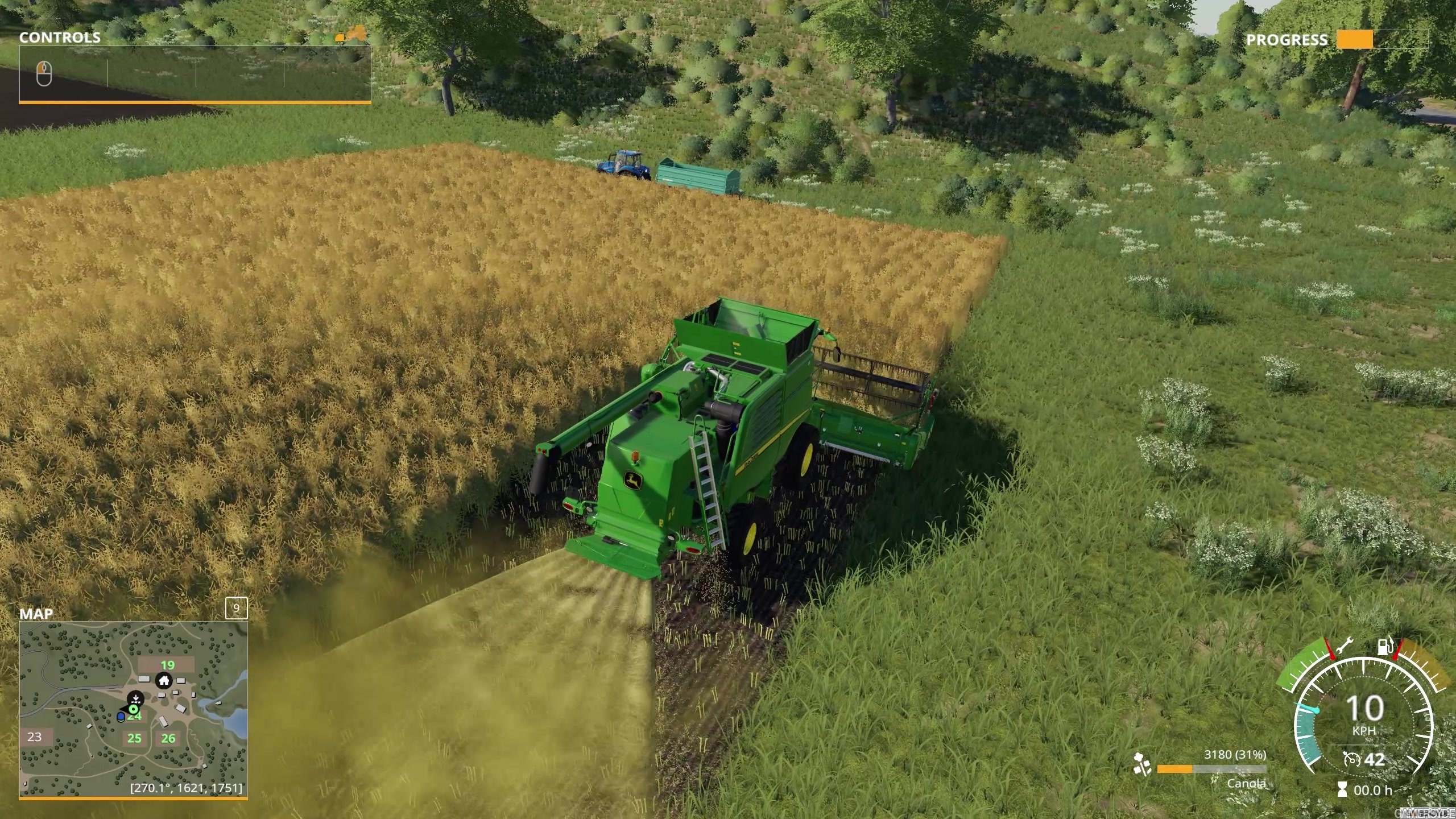 Farming Simulator 19 Gameplay 4 Pc 1440p High Quality Stream And Download Gamersyde 8971