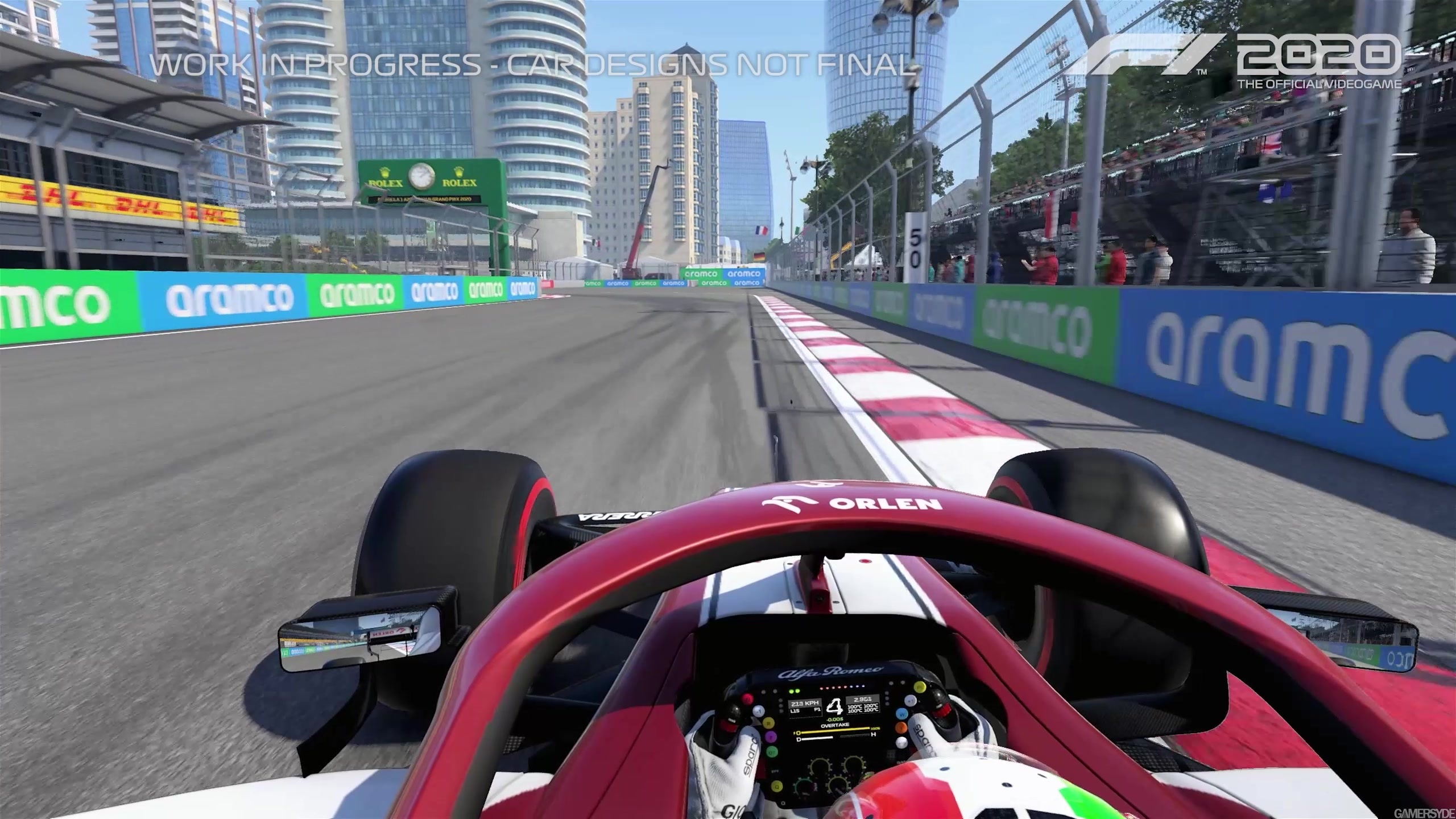 F1 2020 - Baku - High quality stream and download - Gamersyde