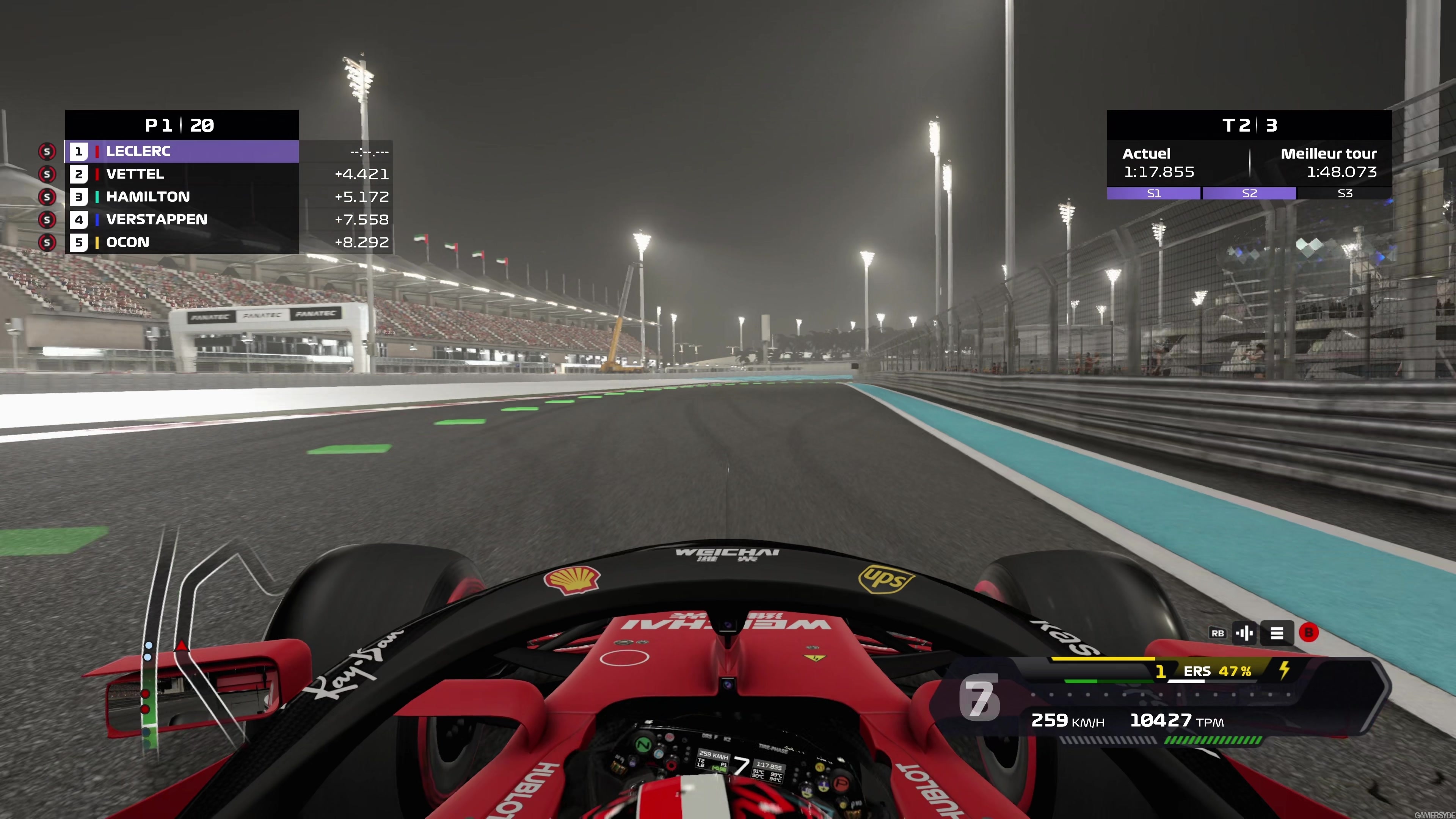 F1 2020 - Xbox One X - Yas Marina - 4K - Stream haute ...
