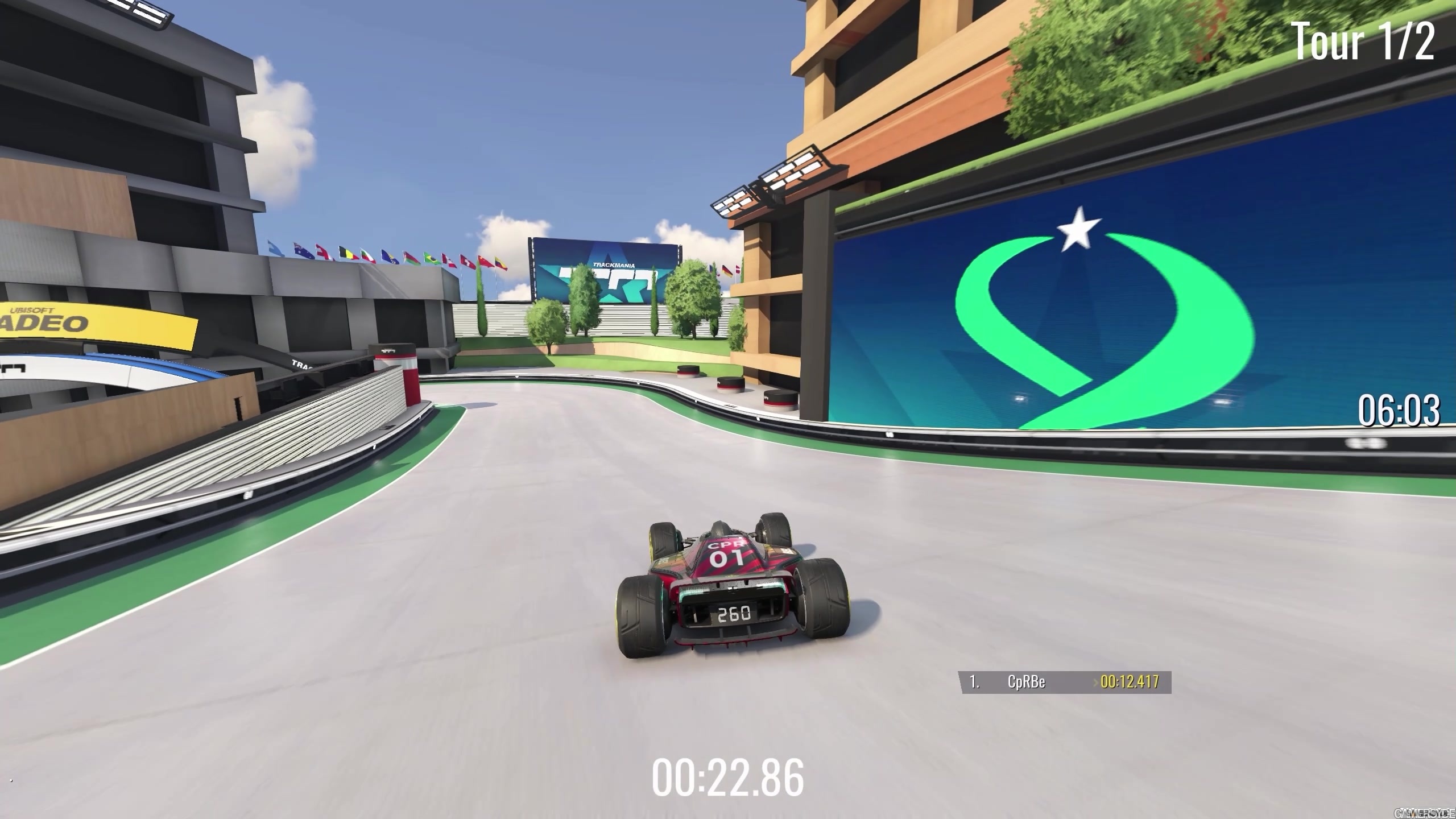 trackmania 2 canyon pc gameplay