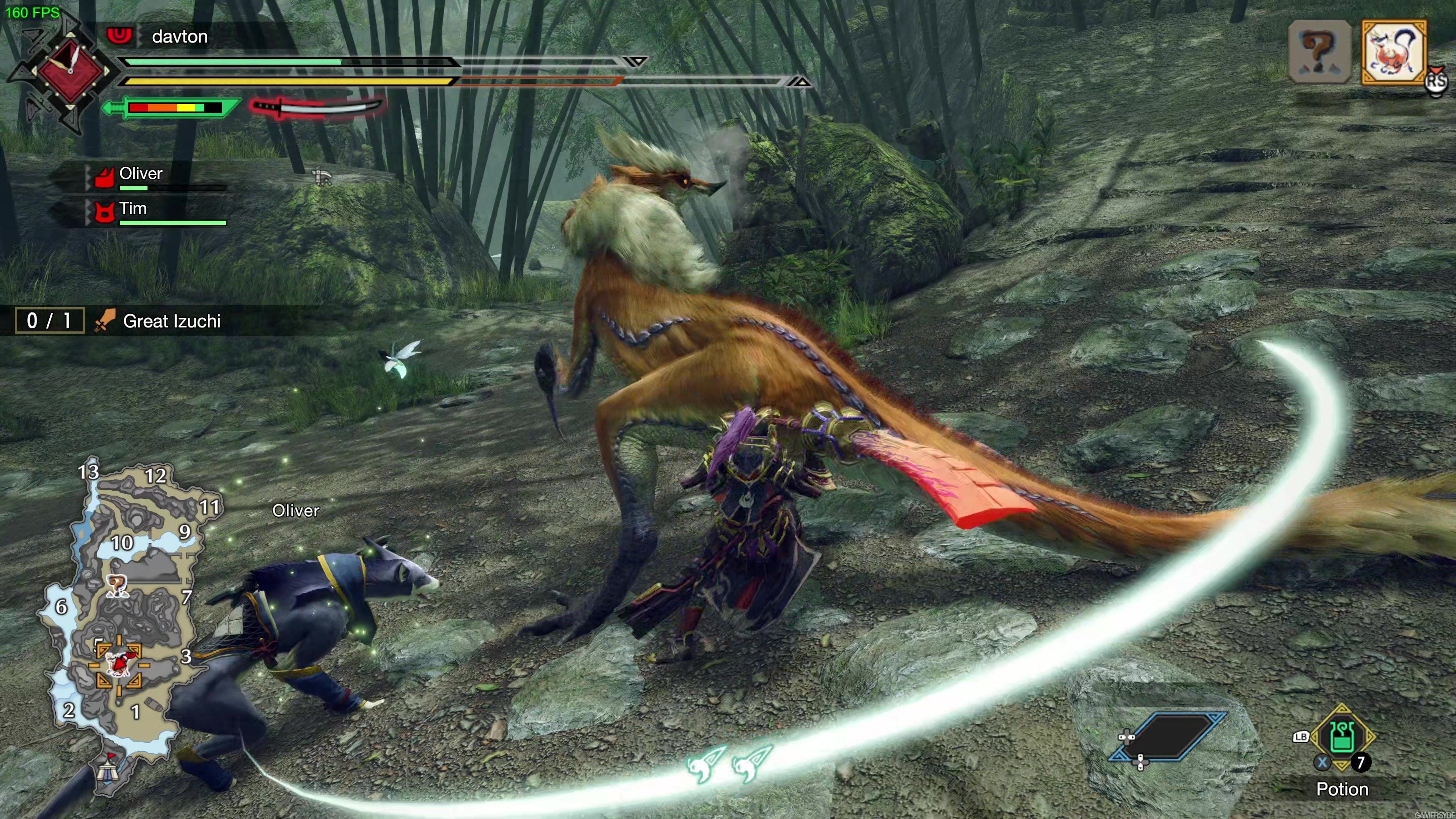 Monster Hunter Rise demo footage