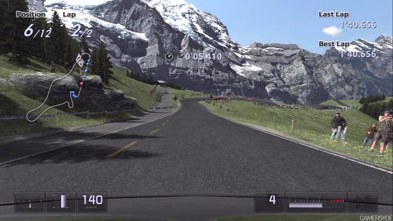 Gran Turismo 5: Prologue - Eiger gameplay 60 gps - High quality